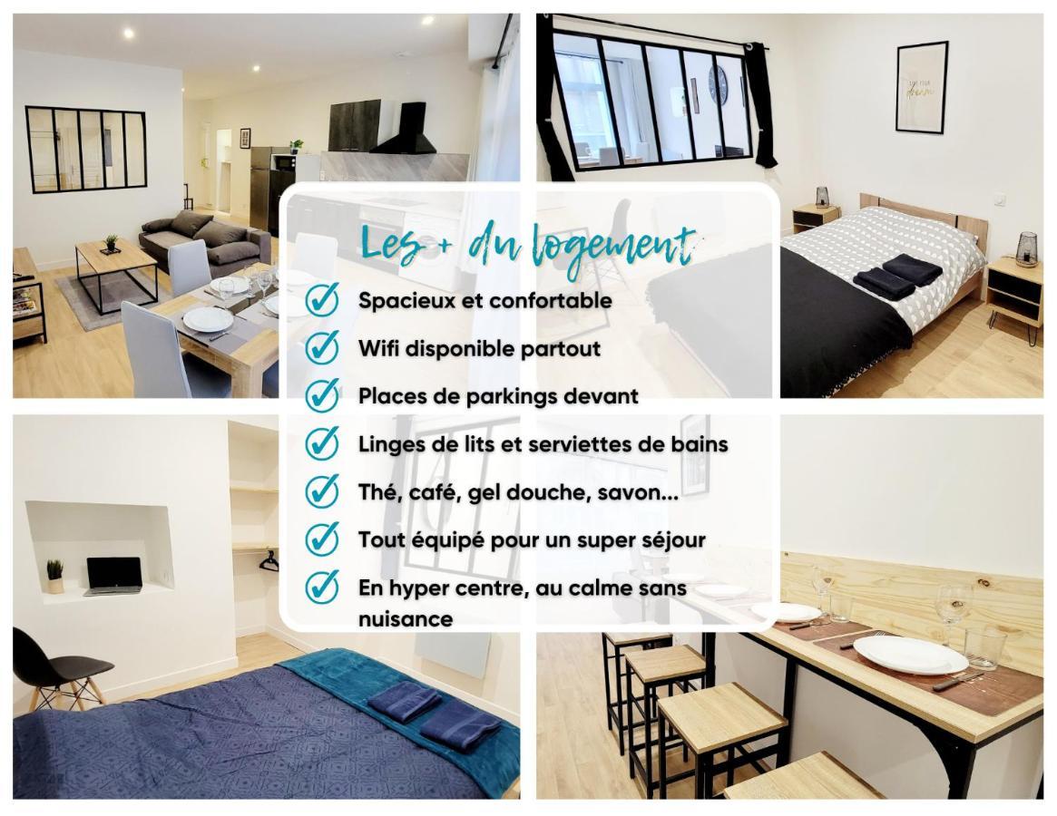 Le Wlerick 2 - Hyper Centre - Au Calme - Wifi Apartment Mont-de-Marsan Bagian luar foto